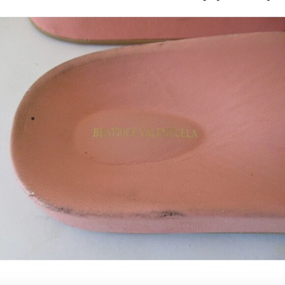 Beatrice Valenzuela Classic Sandalia Sandals Monocolor Pink - Picture 3 of 12
